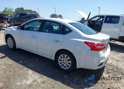 2016 Nissan Sentra S из США, поврежденный, VIN 3N1AB7AP2GY334133